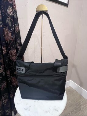 Adidas Black Messenger/Tote Bag